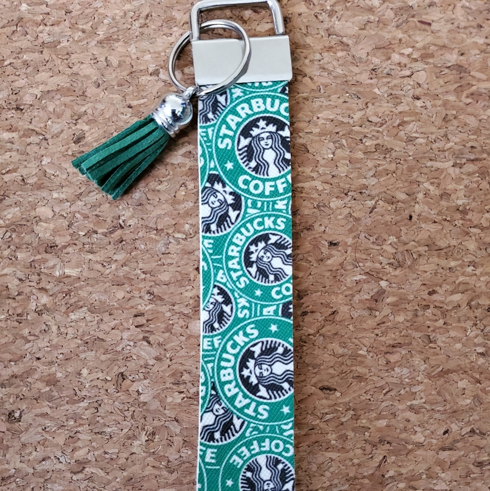 Key wristlet lanyard 6in